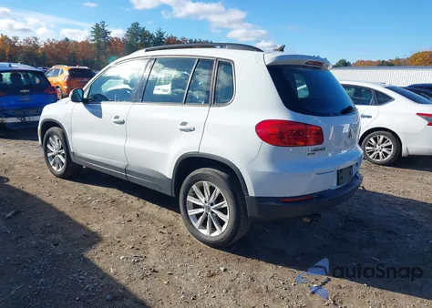 2017 Volkswagen Tiguan 2.0T/2.0T S из США, поврежденный, VIN WVGBV7AX5HK051200